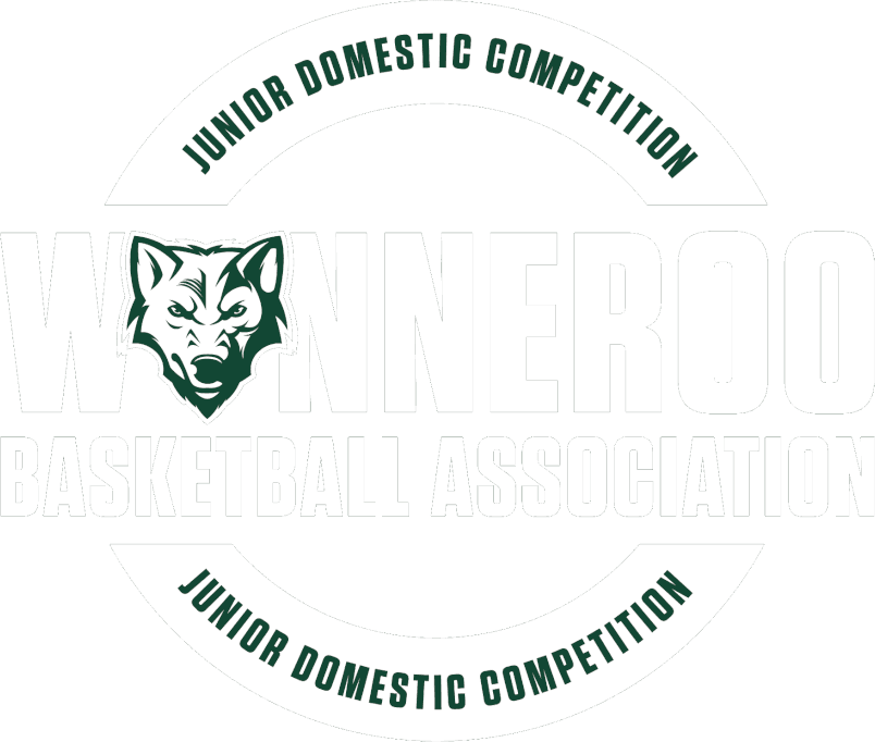 Junior Domestic Comp. logo for Wanneroo Basketball Association